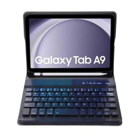 適用三星GalaxyTab A11平板筆槽保護套A9 8.7寸圓帽觸控藍芽鍵盤