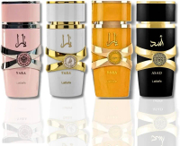 Lattafa Perfumes Yara, Yara Moi, Yara Tous & Asad EDP - Perfume de 3.4 oz 100ml Parfum Spray Floral 
