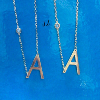 Kalung Huruf Perak Asli 925