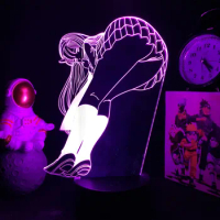 3D Night Light Swimsuit Zero Two Figure Illusion Bedside Bedroom Lamp16 Colors Led Table Lamp Darling In The Franxx Anime lamp