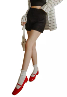 AIR SPACE Striped Shorts