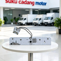 Lampu tanpa reflektor depan vario 110 fi led - pcb lampu depan vario 110 led soket 7 pin