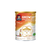 【QUAKER 桂格】三益菌成長奶粉 1500gx4罐 (3號 1-4歲幼童適用)