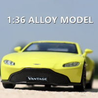 1:36 Scale Aston Martin Vantage Alloy Car Model Diecast Car Toys for Boys Birthday Gift Toys Car Collection