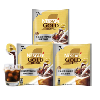 【NESCAFE 雀巢咖啡】金牌超濃萃咖啡液球-原味3包(無糖)