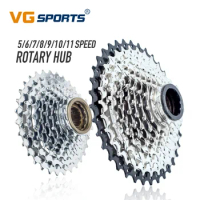 VG Sports Bike Freewheel Sprockets 5/6/7/8/9/10/11 Speed Thread Type 5s 6s 7s 8s 9s 10s 11s 28T 32T 36T Bicycle Sprocket Cogs