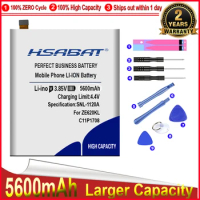 HSABAT 0 Cycle 5600mAh C11P1708 Battery for ASUS Zenfone 5 5Z ZE620KL X00QD ZS620KL Z01RD High Quality Replacement Accumulator