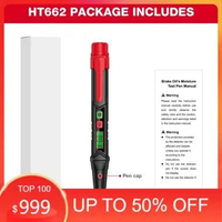 (Garansi 1 tahun)HABOTEST HT662 Penguji Cairan Rem LCD Digital - Pena Detektor Cairan Rem, Penguji K
