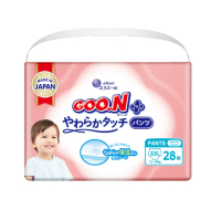 【GOO.N】日本大王境內版柔觸肌 褲型紙尿褲XXL(跳跳褲)