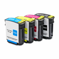 【四色組】HP C4844A 黑 +C4911A 藍 +C4912A 紅 +C4913A 黃 高容量相容墨水匣(環保包裝)