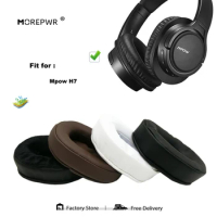 New Upgrade Replacement Ear Pads for Mpow H7 Headset Parts Leather Cushion Velvet Earmuff Earphone Sleeve