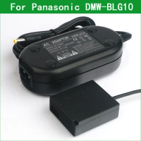DMW-AC8 DCC11 DMW-BLG10 Dummy Battery AC Power Supply Adapter DC Coupler kit for Panasonic DC-TZ200 TZ202 TZ220 LX100 II LX100M2