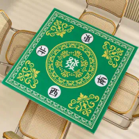 Stable Table Surface Protector Foldable Anti-slip Mahjong Table Mat for Board Games Decoration Noise Reduction for Mahjong