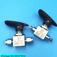 Xiongchuan 2-way Ferrule Ball Valve 2-way Ball Valve 3mm 1/8 inch Gas Path Switching Valve 316L Stainless Steel
