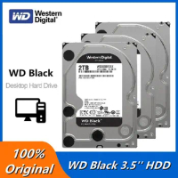 Western Digital WD Black 1TB 2TB 4TB 6TB 8TB 10TB 3.5'' HDD SATA3 6Gb / s 7200RPM Gaming HDD Performance Internal Hard Drive