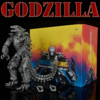 Bandai 2022 Mechagodzilla S.h.monsterarts Monsters Gojira PVC Action Figure Moive Godzilla Vs Kong Collectible Model Dolls Toys