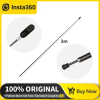 Insta360 Extended Edition Invisible Selfie Stick 0.57-3M Thin Utra Long Stick For Insta360ONE X2 ONE R Action Camera Accessories