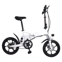 2023 Factory Supply 16 Inch 36V 350W Portable Folding Bikes 1 foldable Electric Bicycle on Sale