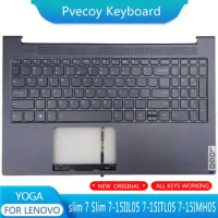 New For Lenovo YOGA slim 7 Slim 7-15IIL05 7-15ITL05 7-15IMH05 Laptop Palmrest Case Keyboard US English Version Upper Cover