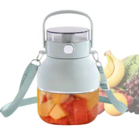 Portable Fruit Juicer Blender Cup 1000ml Powerful &amp; Portable Blender Create Nutrient-Rich Smoothies Shakes With Ease for Home