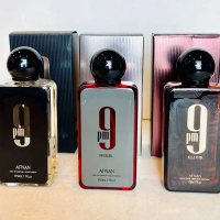 Afnan 50ML 9PM Rebel 9PM Elixir & 9PM Black By Afnan Travel size Perfume Unisex