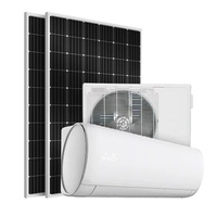 Solar Power Powered Air Conditioner 12000Btu 18000Btu 24000Btu Ac/Dc Hybrid Inverter Mini Split AC Unit System Price