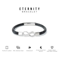 PROJECT NINETYSEVEN - Eternity Bracelet - Men''s and Women''s Leather Bracelet