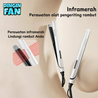 Dinginfan Mini Catokan Rambut Curly Rambut Catokan Pelurus Rambut 2 in 1 Fluffy Hair Volumizer Hair 