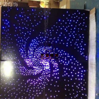 Customized led fiber optic star lights design fiber sky star ceiling lamps for fiber optic decoration
