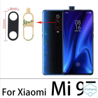Nắp Ống Kính Kính Camera Sau, Rikey, Dành Cho Xiaomi Mi 10T Pro / Mi 11T Pro / Mi 9T Pro, Có Keo Dín