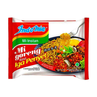 東南亞零食 indomie 印尼營多炒麵-辣味牛肋/80g