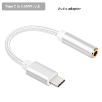 Phone Accessories Type C to 3.5mm Adapter Cable Aux USB C to 3 5 mm Jack Cable Headphones Aux Audio Adapter for Huawei Xiaomi