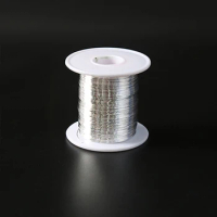 0.03mm-3mm 1M/lot IC-Ag99.99% Superfine High-purity silver and silver wire for the laboratory test experiments 4N