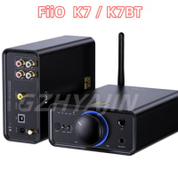FiiO K7/K7 BT Balanced HiFi Desktop DAC Headphone Amplifier AK4493S*2 XMOS XU208 PCM384kHz DSD256 USB/Optical/Coaxial/RCA Input