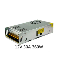 สวิสชิ่ง  power supply อะแดปเตอร์ DC12V 30A360W คําแนะนําการขายที่ร้อนแรงในเดือนนี้