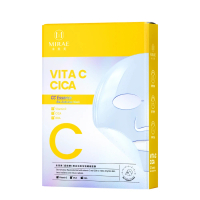 【MIRAE 未來美】超級雙C美白修護生物纖維面膜（3入）MIT 台灣製造 