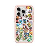 【RHINOSHIELD 犀牛盾】iPhone 15/Plus/15 Pro/Max Mod NX手機殼/Sticker-Supermarket(Hello Kitty)