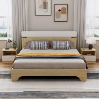 King queen size solid wood bed frame drawers storage Modern furniture bedroom furnitures bedroom set