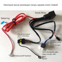 Kabel Relay set projie hid/biled
