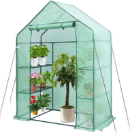苗木花房 保溫罩走入式暖房陽光房 蘭花棚溫室多肉遮雨棚大棚