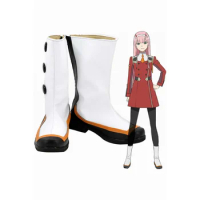 DARLING in the FRANXX Zero Two Code:002 Cosplay Boots 02 Cosplay Shoes Zero Two 02 Accessories With EU Size