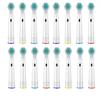 16xReplacement Brush Heads For Oral-B Electric Toothbrush Fit Advance Power/Pro Health/Triumph/3D Excel/Vitality Precision Clean