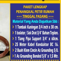 Paket Penangkal Petir Pasti Ori