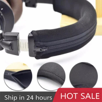 Zipper Headphone Protector Sleeve Cushion Pad Headband For Audio Technica ATH MSR7 M50X M40X M30 M20X
