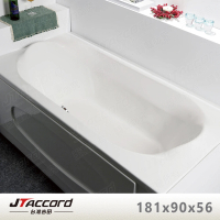【JTAccord 台灣吉田】T-117 嵌入式壓克力浴缸(空缸不含牆面)