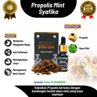 Propolis Mint Syafika murni propolis plus daun mint