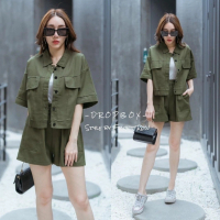 STELAN KEIRA / STELAN DENIM CROP / SETELAN WANITA / OOTD WANITA SET / SETELAN / FASHION WANITA