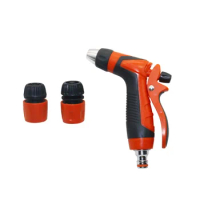 Car High Pressure Washer Water Gun kit with Hose Quick Connectors Power Washer Spray Nozzle Watering Gun 1 Set