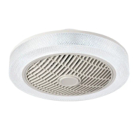 【XINGMU 興沐】水晶壁掛電暖led風扇燈臥室取暖風扇(預約定時/冷暖兩用/無線遙控)