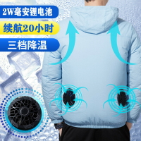 空調服馬甲 空調服 製冷衣服 智能降溫風扇衣 降溫服 風扇馬甲 冰爽背心 工作服 降溫空調服 登山服 勞保服